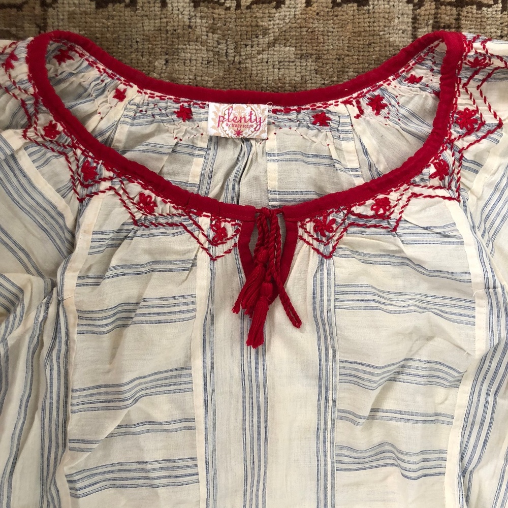 Plenty by Tracy Reese peasant blouse - Picture 3 of 3